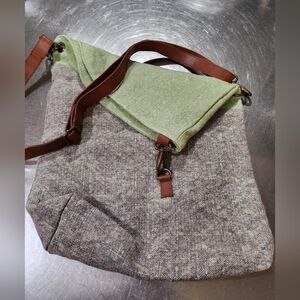 Vintage Addiction fold over bag